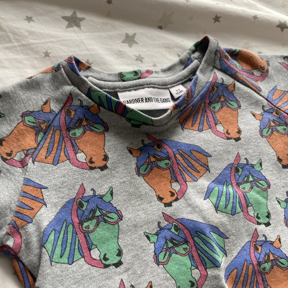 Gardner and the Gang sweatshirt 3-4T